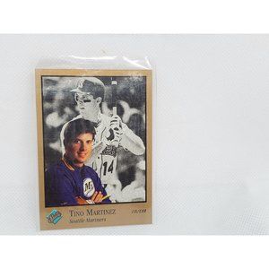 Tino Martinez Seattle Mariners 1992 Leaf Studio Baseball Card 236